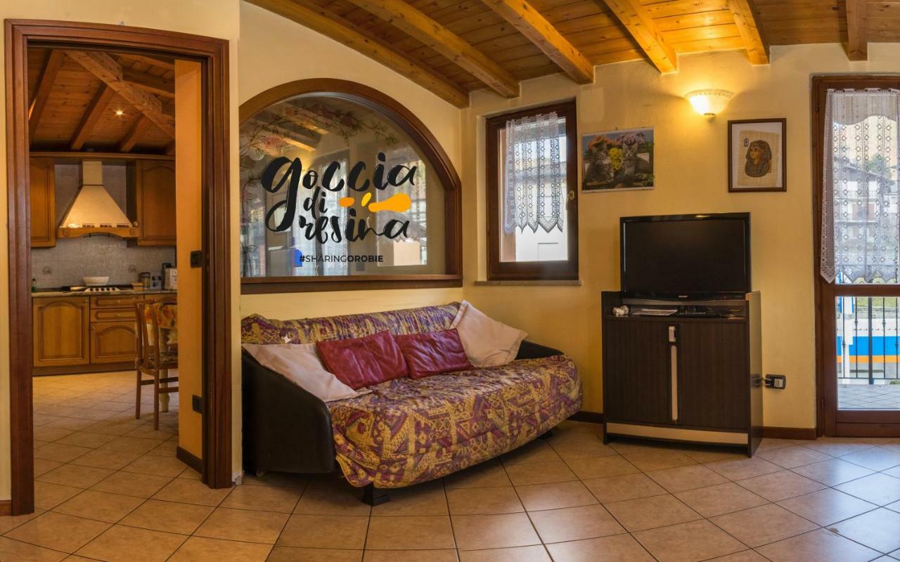 Goccia Di Resina #Sharingorobie Apartment Serina  Bagian luar foto
